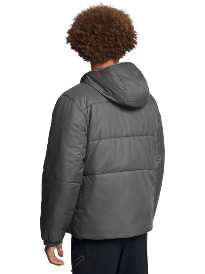 Kurtka puchowa z wypełnieniem syntetycznym męska Under Armour Lw Insulated Jacket - szara