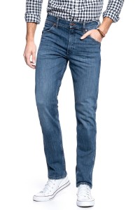 MĘSKIE SPODNIE JEANSOWE WRANGLER 11MWZ SLIM DARK TRACE W1MZXG13R