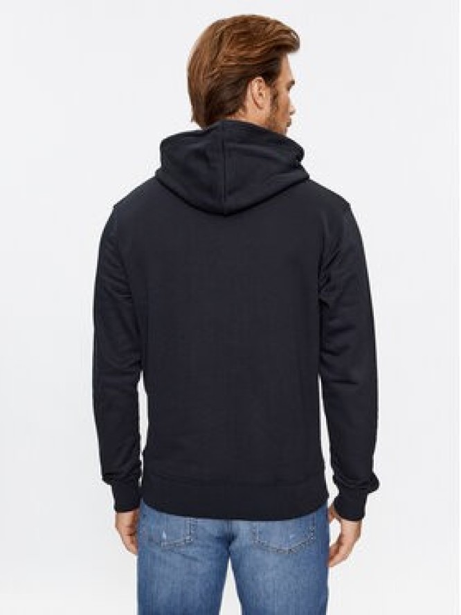 Gant Bluza Crest Hoodie 2006069 Czarny Relaxed Fit