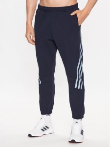 adidas Spodnie dresowe Future Icons 3-Stripes Joggers IJ6373 Niebieski Slim Fit