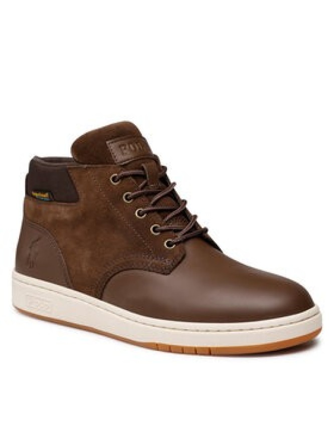 Polo Ralph Lauren Trzewiki Sneaker Boot 809855863003 Brązowy