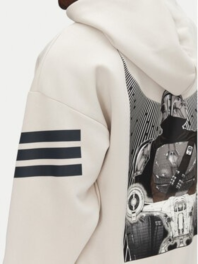 adidas Bluza Star Wars The Mandalorian™ JI5719 Beżowy Regular Fit