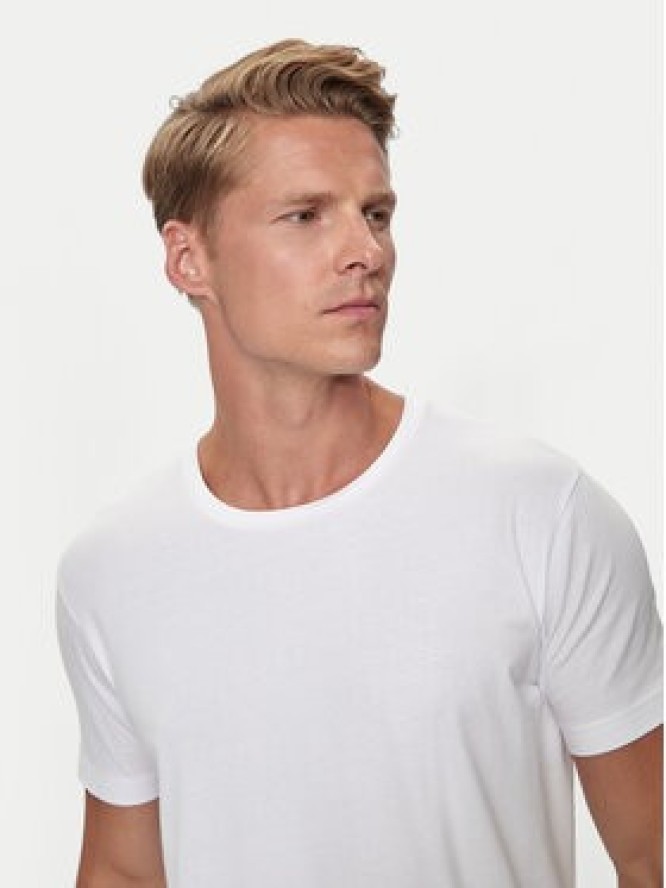 Pierre Cardin Komplet 2 t-shirtów 29990.000.9000 Biały Modern Fit