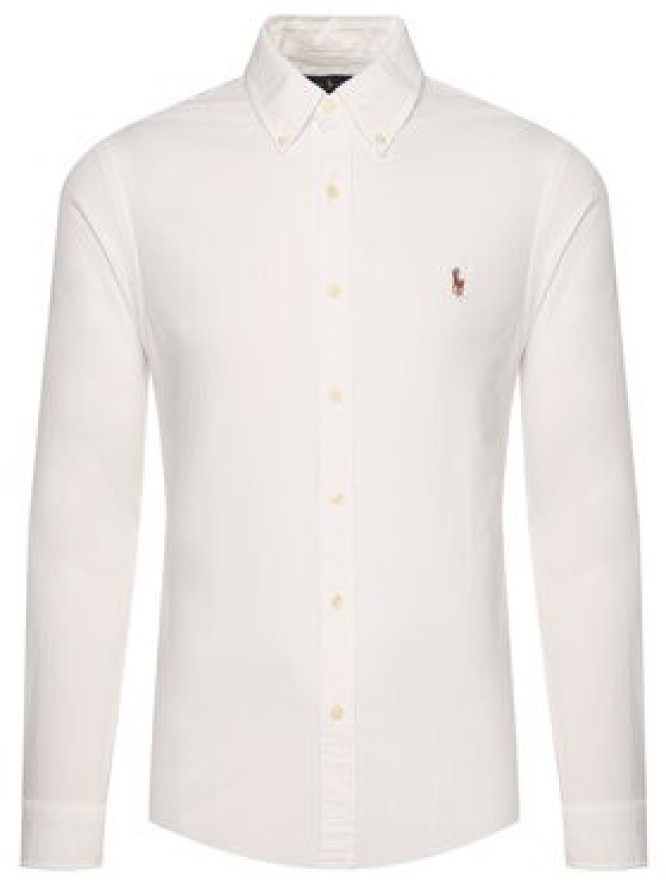 Polo Ralph Lauren Koszula Core Replen 710549084 Biały Slim Fit