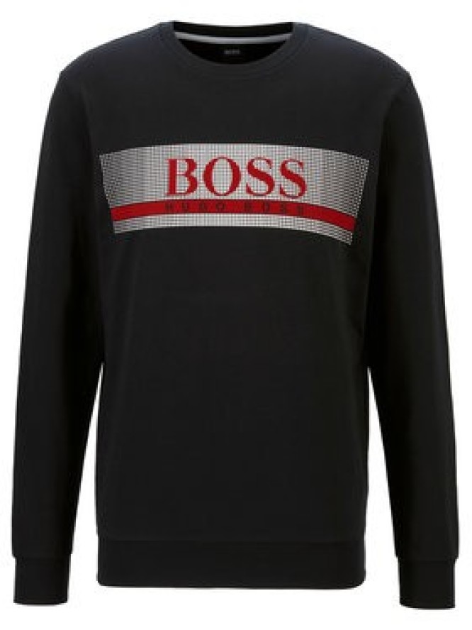 Boss Bluza Authentic 50449939 Czarny Regular Fit