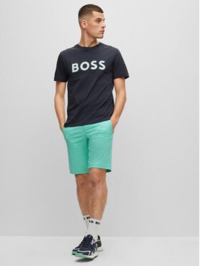 Boss T-Shirt 50488793 Granatowy Regular Fit