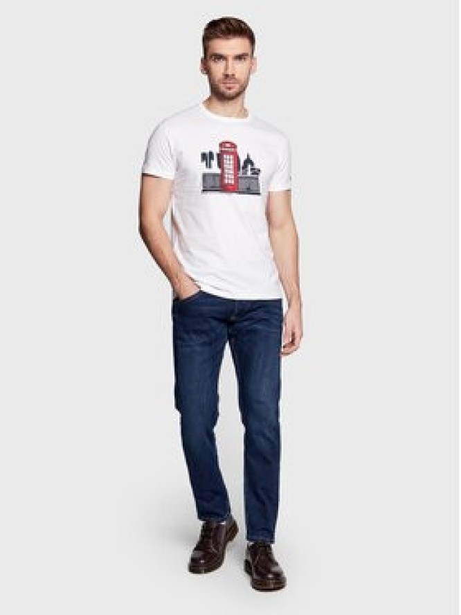 Pepe Jeans Jeansy Track PM206328 Granatowy Regular Fit
