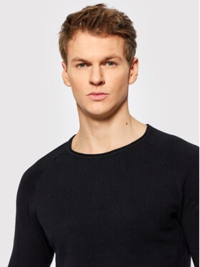 Jack&Jones Sweter Hill 12157321 Czarny Regular Fit