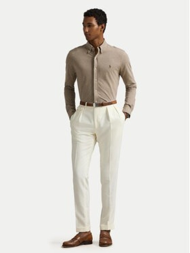 Polo Ralph Lauren Koszula 710654408138 Beżowy Regular Fit