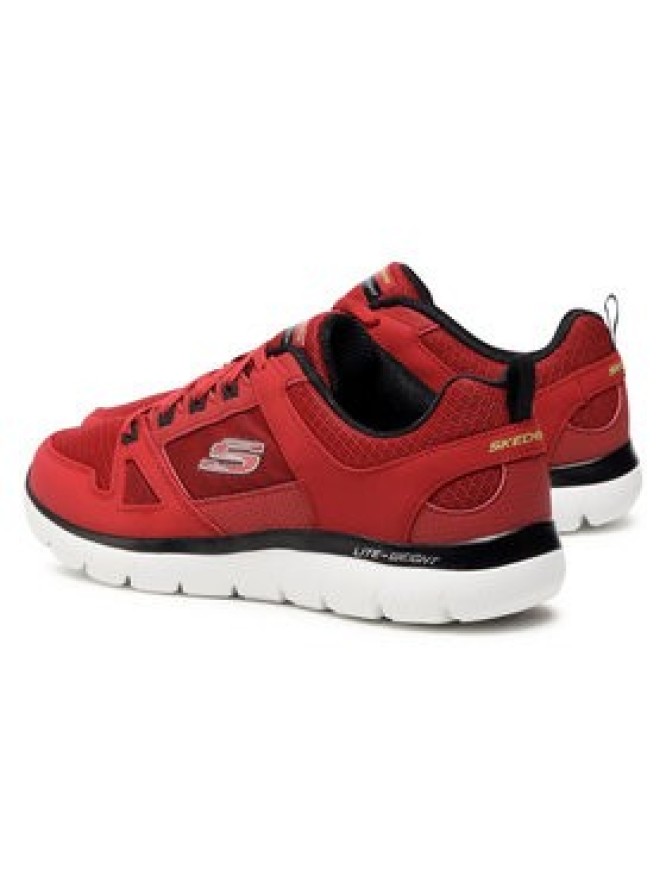 Skechers Sneakersy New World 232069/RDBK Czerwony