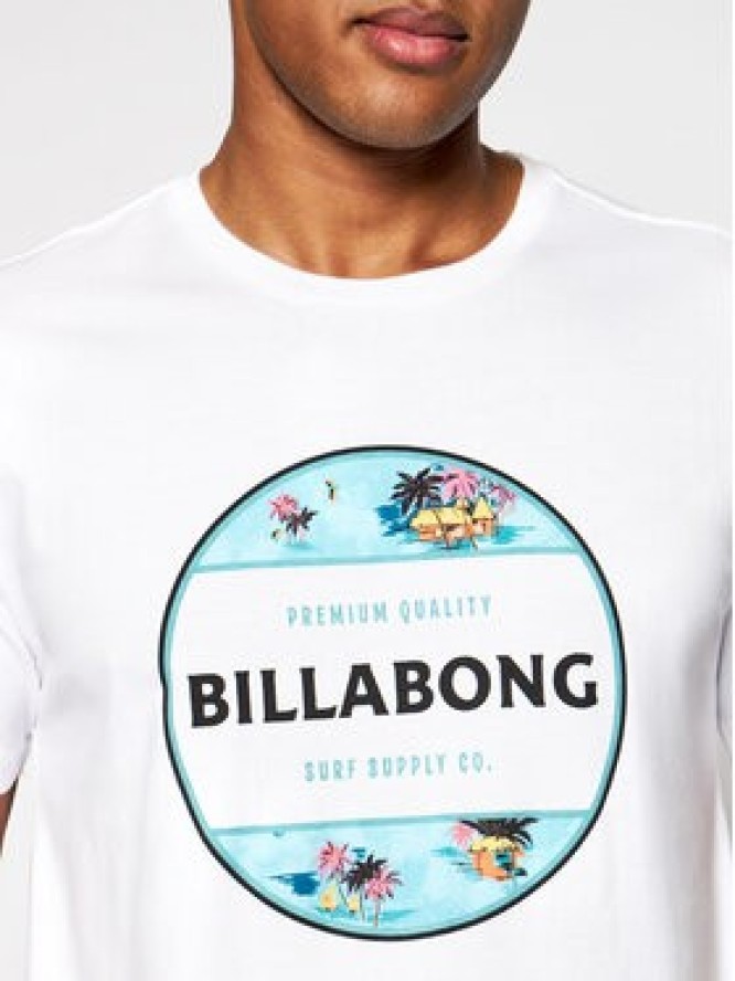 Billabong T-Shirt Rotor Fill U1SS63BIF0 Biały Regular Fit