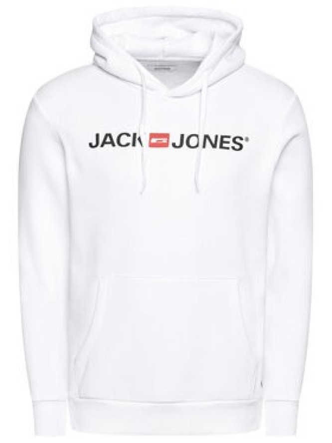 Jack&Jones Bluza Corp Old Logo 12137054 Biały Regular Fit