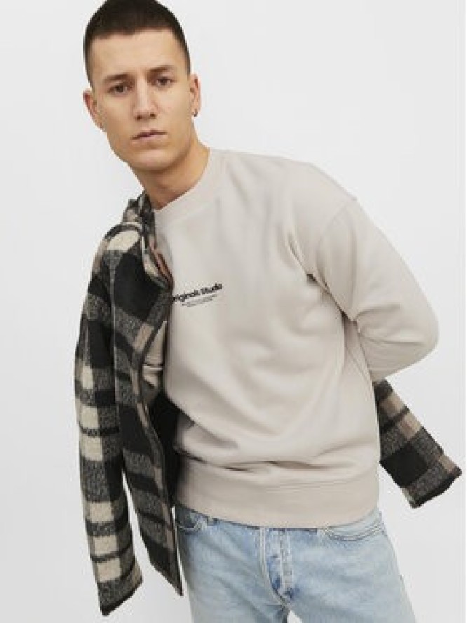 Jack&Jones Bluza Vesterbro 12241694 Beżowy Relaxed Fit