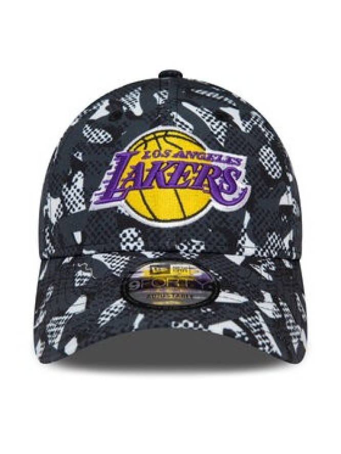 New Era Czapka z daszkiem Seas Print 940 Lakers 60435156 Czarny