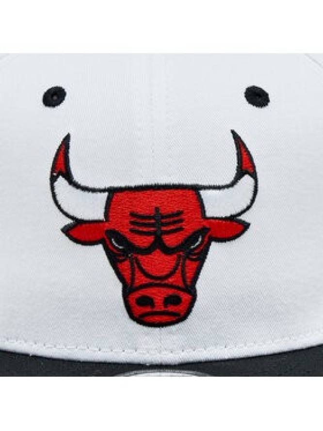 New Era Czapka White Crown Patch 950 Bulls 60364270 Biały