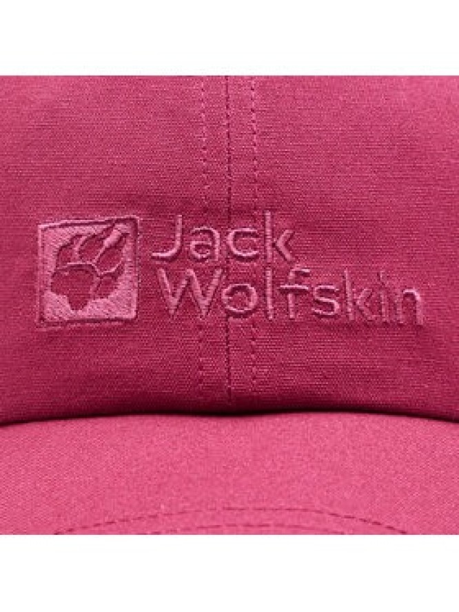 Jack Wolfskin Czapka z daszkiem Baseball Cap 1900673 Czerwony