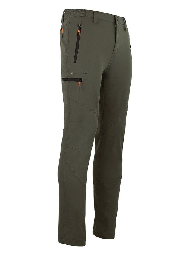Peak Mountain Spodnie funkcyjne "Cebor" w kolorze khaki rozmiar: L