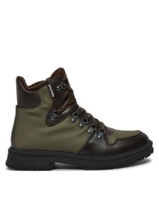 Tommy Hilfiger Trzewiki Hilfiger Warm Cordura Mix Boot FM0FM05180 Zielony