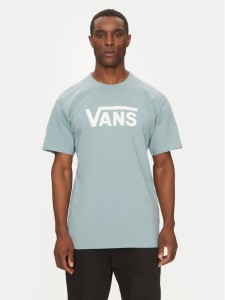 Vans T-Shirt Classic VN000GGG Niebieski Regular Fit