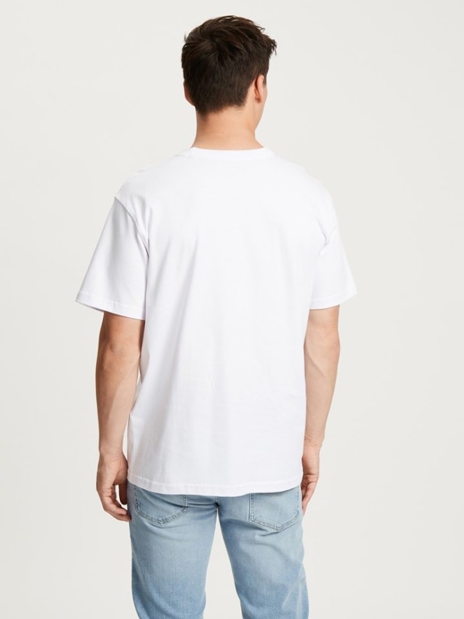 Cross Jeans Koszulka w kolorze białym rozmiar: S