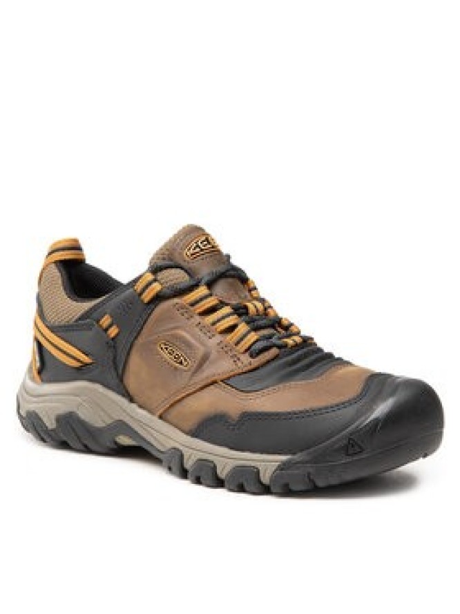 Keen Trekkingi Ridge Flex Wp M 1025667 Brązowy