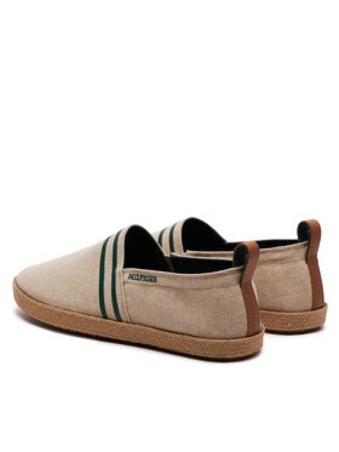 Tommy Hilfiger Espadryle Hilfiger Espadrille C Chambray FM0FM04982 Beżowy