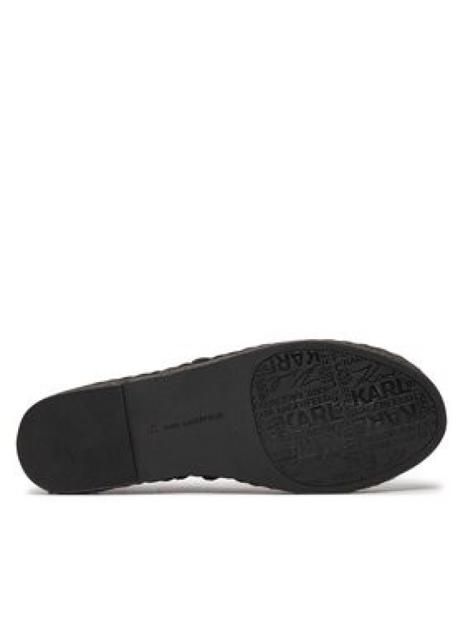 KARL LAGERFELD Espadryle KL70119 Czarny