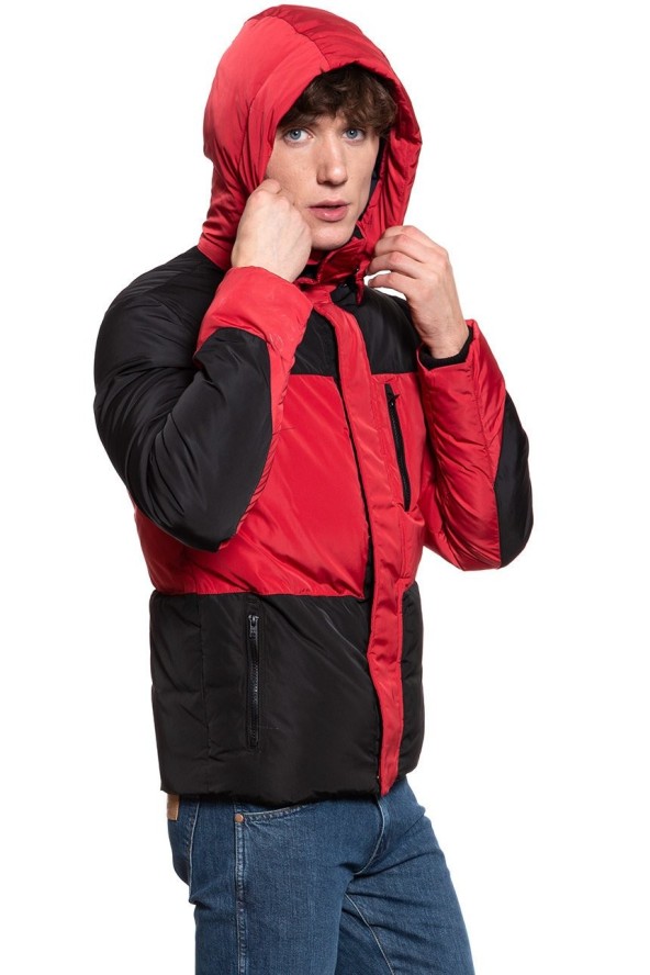 WRANGLER PROTECTOR JACKET MĘSKA KURTKA ZIMOWA RED W4A2W3X47