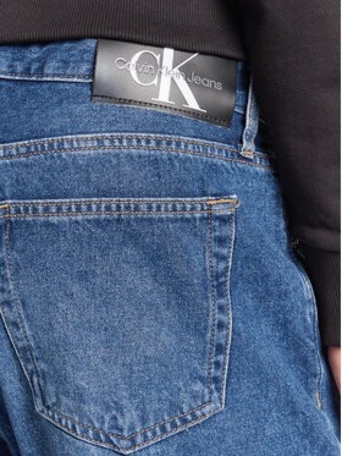 Calvin Klein Jeans Jeansy J30J322411 Niebieski Tapered Fit