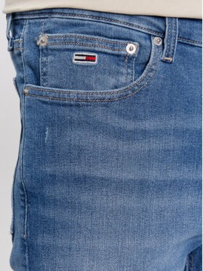 Tommy Jeans Jeansy Simon DM0DM18188 Niebieski Skinny Fit