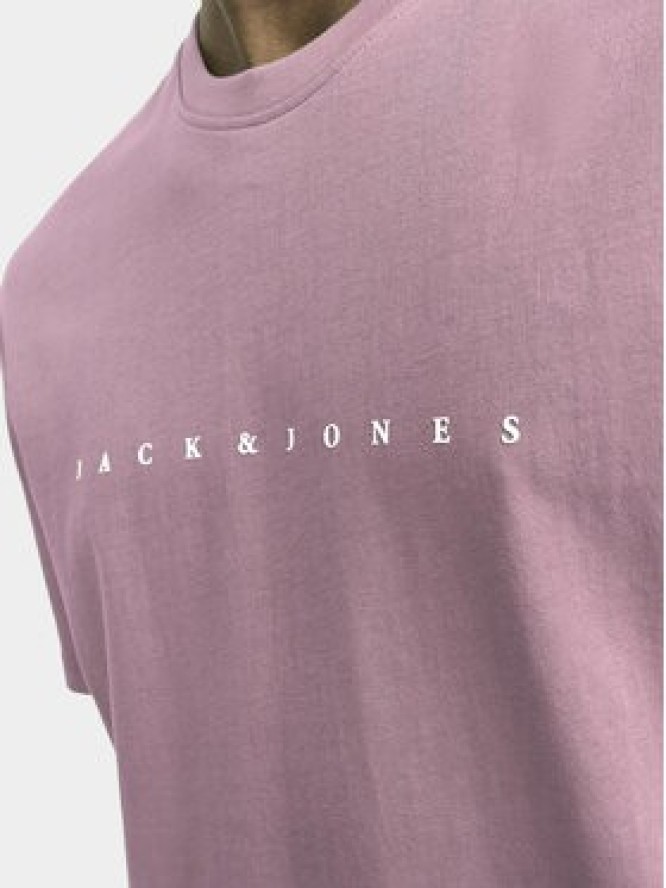 Jack&Jones T-Shirt Star 12234746 Różowy Relaxed Fit