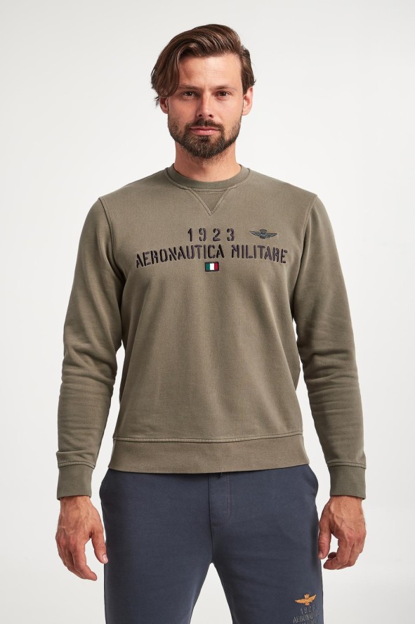 Bluza męska crewneck AERONAUTICA MILITARE