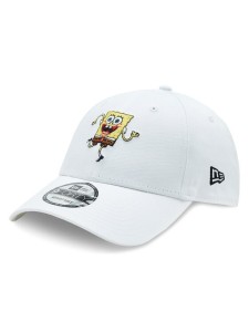 New Era Czapka z daszkiem Spongebob Squarepants Nickelodeon 60358079 Biały