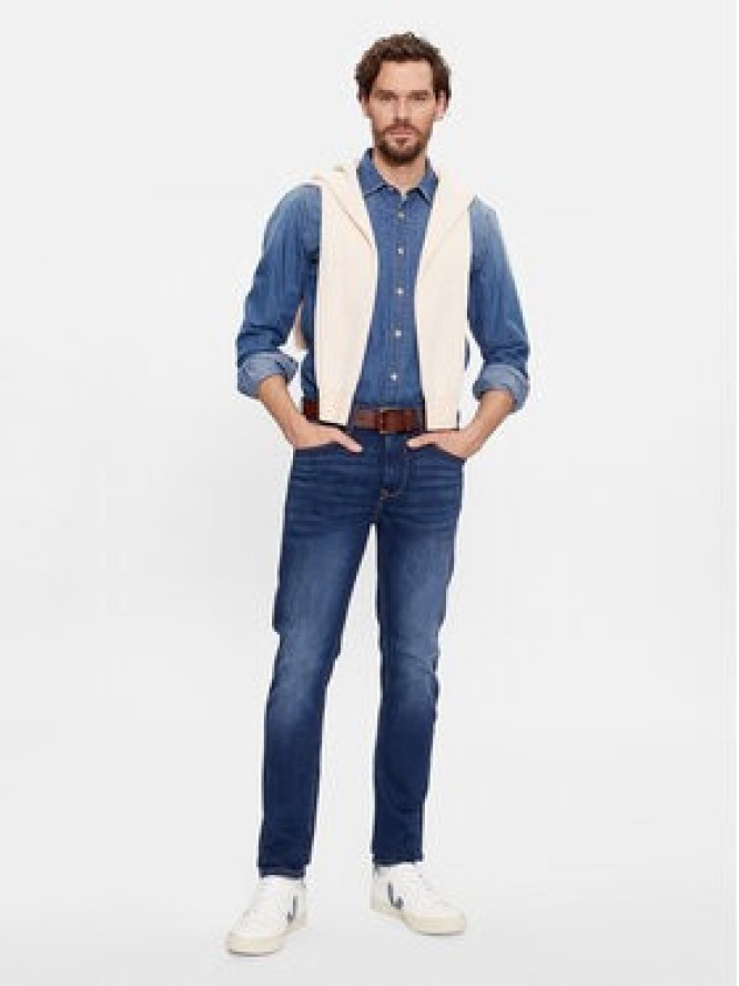 Pepe Jeans Jeansy PM207387 Niebieski Skinny Fit