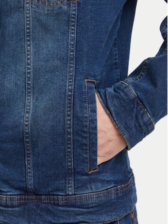 Blend Kurtka jeansowa Naril 20710737 Granatowy Regular Fit