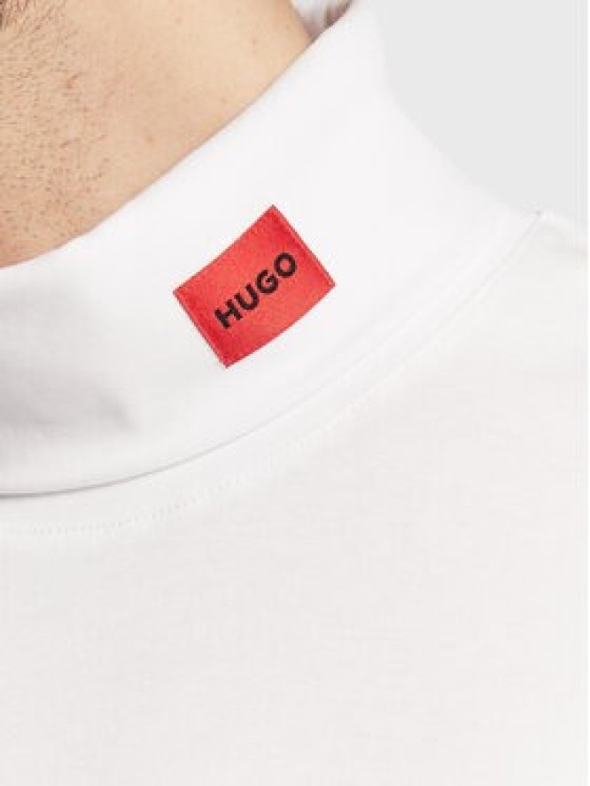 Hugo Golf Derollo224 50479373 Biały Slim Fit