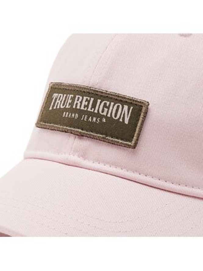 True Religion Czapka z daszkiem Box Arch Logo TR2347 Różowy