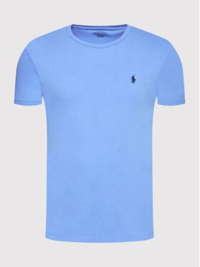 Polo Ralph Lauren T-Shirt 710671438230 Błękitny Custom Slim Fit