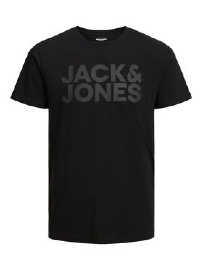 Jack&Jones T-Shirt Corp 12151955 Czarny Standard Fit