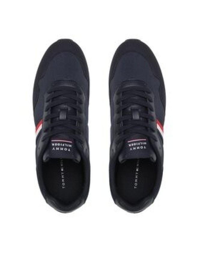 Tommy Hilfiger Sneakersy Core Lo Runner FM0FM04504 Granatowy