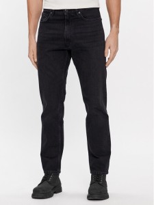 Hugo Jeansy Hugo 640 50493877 Czarny Regular Fit