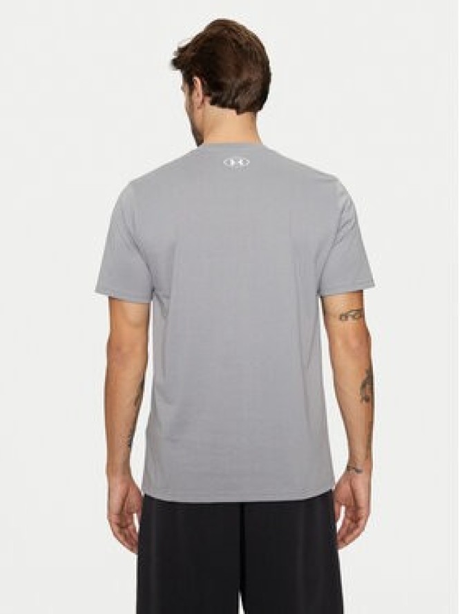 Under Armour T-Shirt Ua Sportstyle Logo Update Ss 1382911 Szary Loose Fit