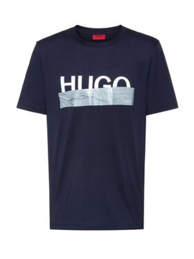 Hugo T-Shirt Dicagolino U204 50436413 Granatowy Regular Fit