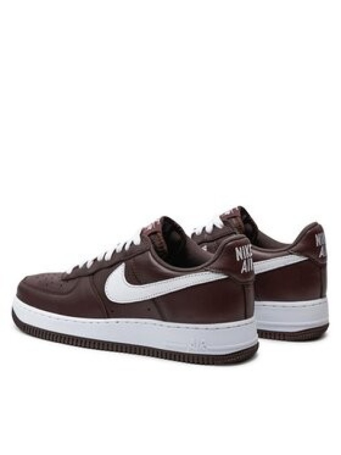 Nike Sneakersy Air Fore 1 Low Retro Qs FD7039 200 Brązowy