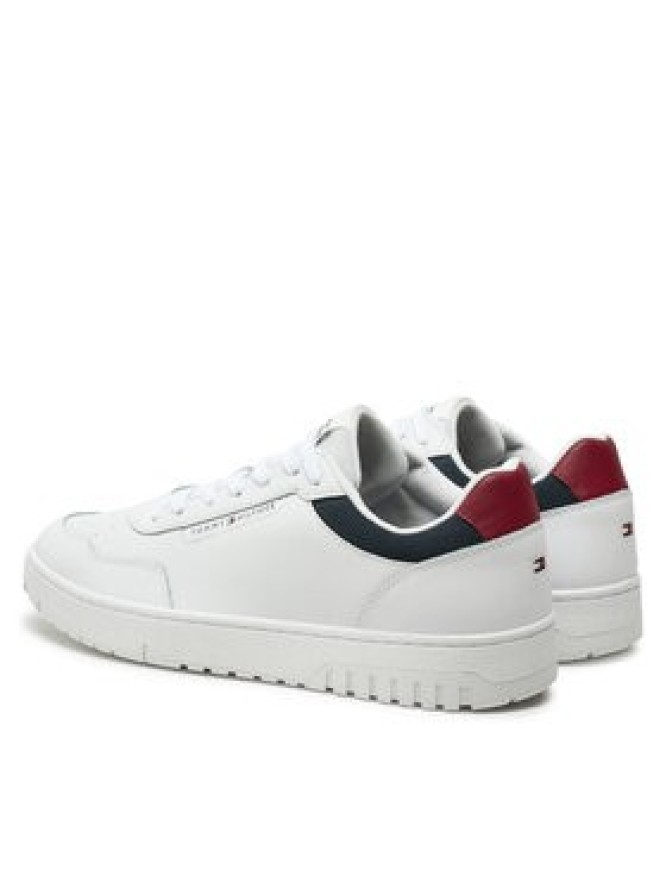 Tommy Hilfiger Sneakersy Th Basket Core Lite Lth FM0FM05369 Biały