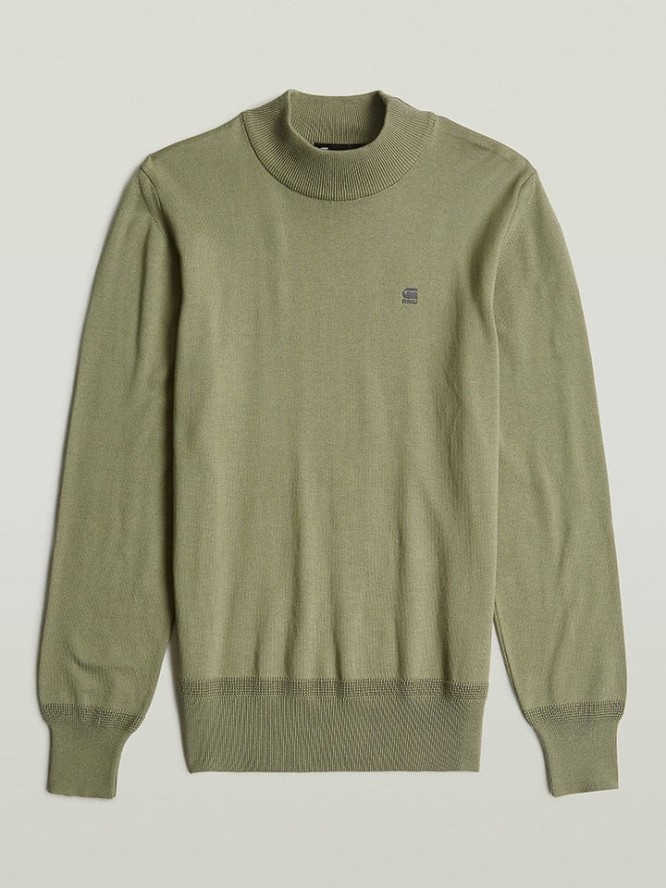 G-Star Sweter w kolorze khaki rozmiar: M