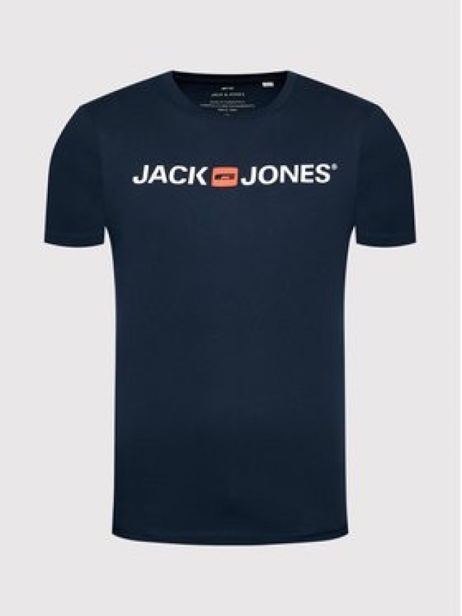 Jack&Jones Komplet 3 t-shirtów Corp Logo 12191330 Kolorowy Slim Fit