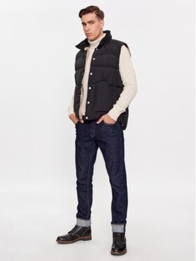 Jack&Jones Kamizelka 12246676 Czarny Regular Fit