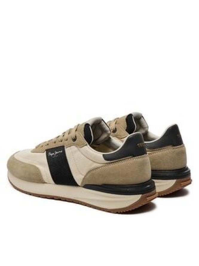 Pepe Jeans Sneakersy Buster Tape PMS60006 Beżowy