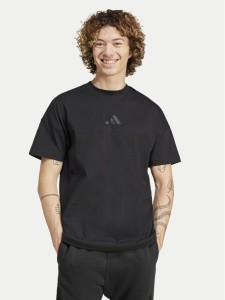 adidas T-Shirt ALL SZN Graphic IX1262 Czarny Loose Fit